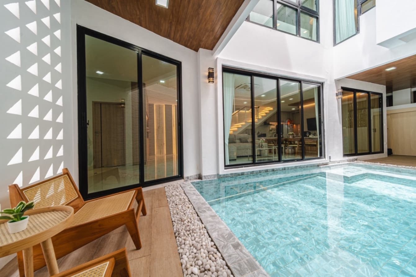 Serene1 pool villa exterior in Chon Buri, North Pattaya, photo 10