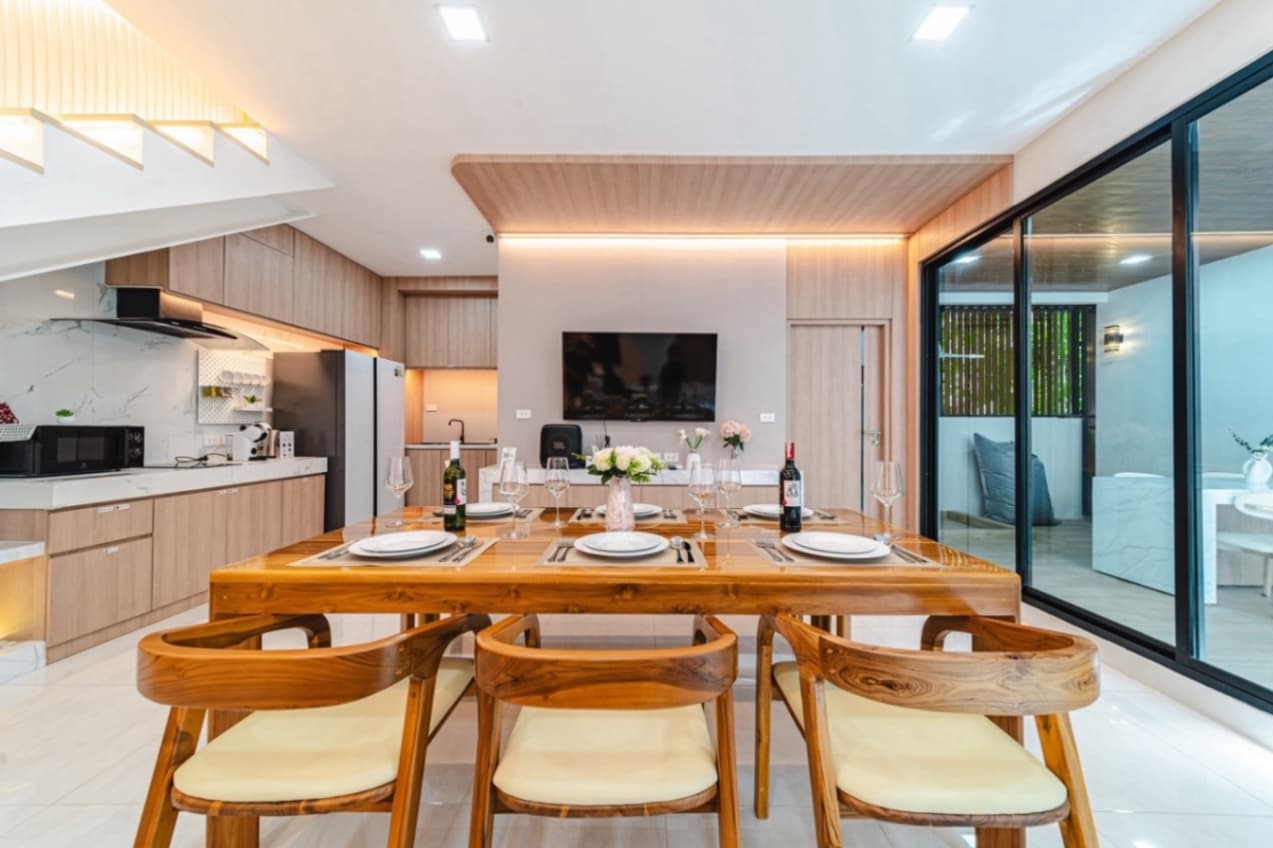 Serene1 pool villa indoor common area in Chon Buri, North Pattaya, photo 14