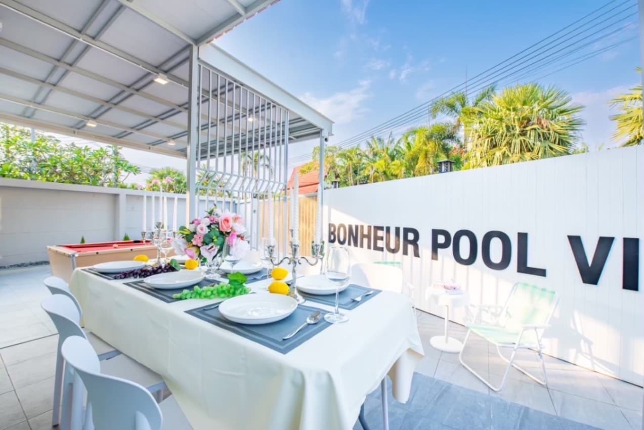Bonheur pool villa บริเวณภายนอก ชลบุรี, ห้วยใหญ่ รูปที่ 3