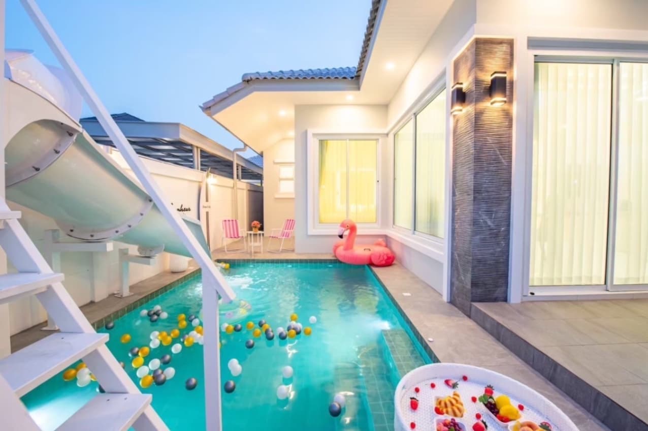 Bonheur pool villa บริเวณภายนอก ชลบุรี, ห้วยใหญ่ รูปที่ 18