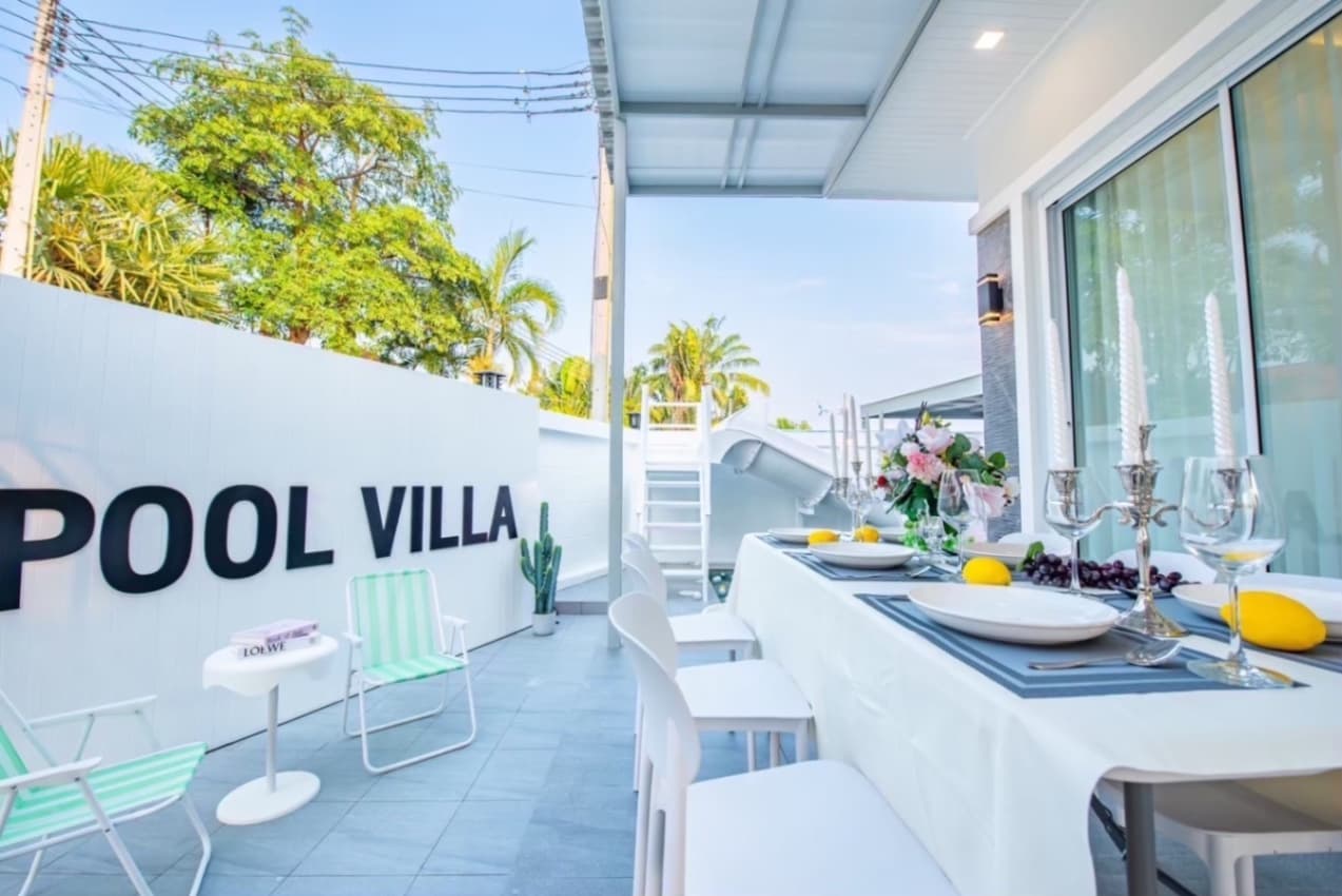 Bonheur pool villa บริเวณภายนอก ชลบุรี, ห้วยใหญ่ รูปที่ 7