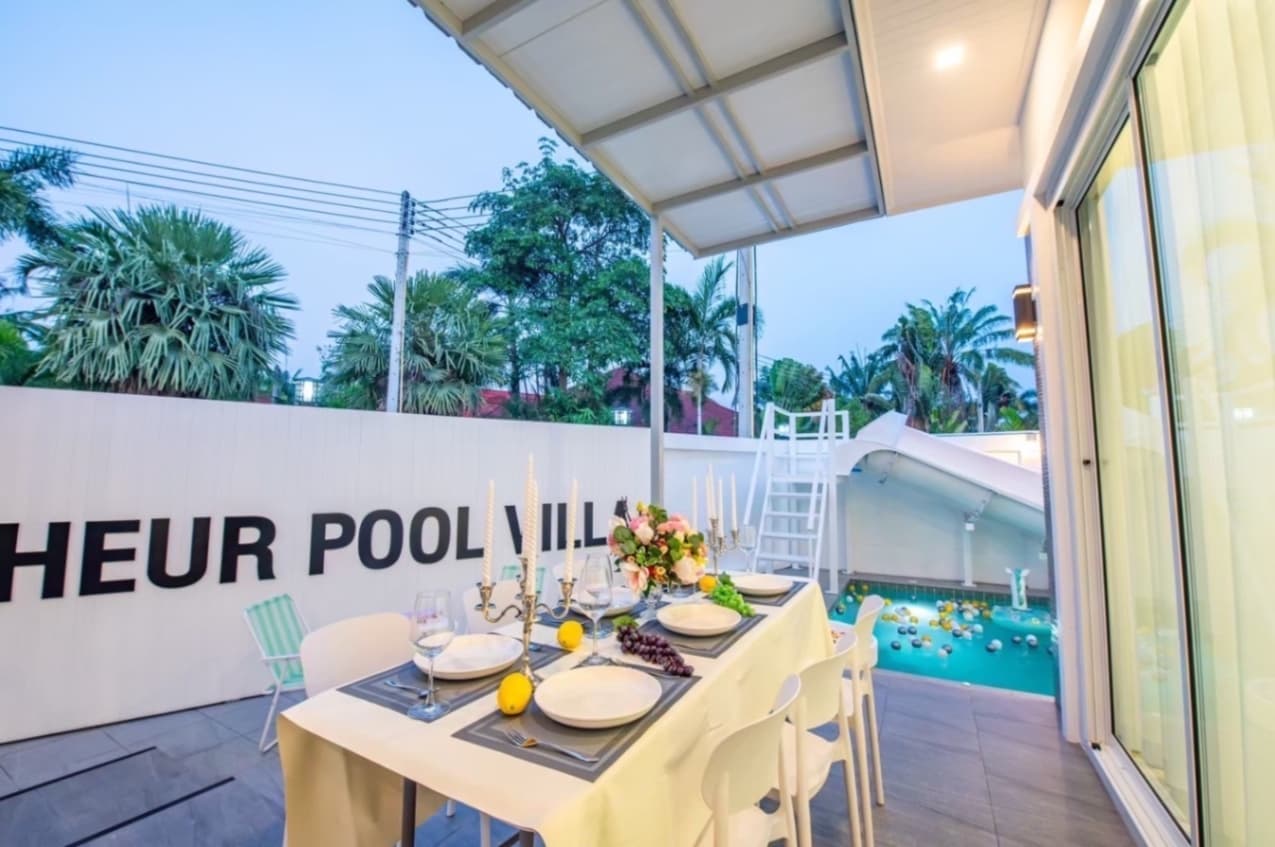 Bonheur pool villa บริเวณภายนอก ชลบุรี, ห้วยใหญ่ รูปที่ 22