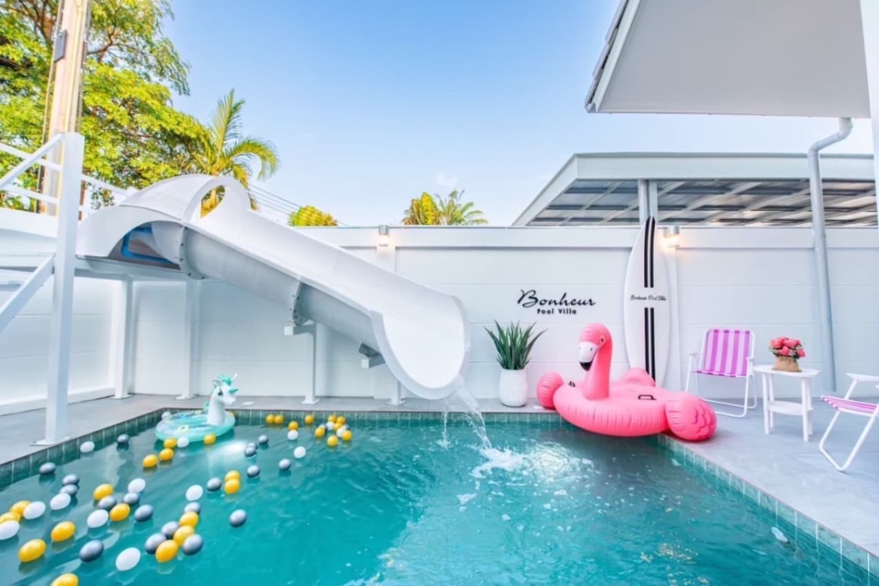 Bonheur pool villa บริเวณภายนอก ชลบุรี, ห้วยใหญ่ รูปที่ 6