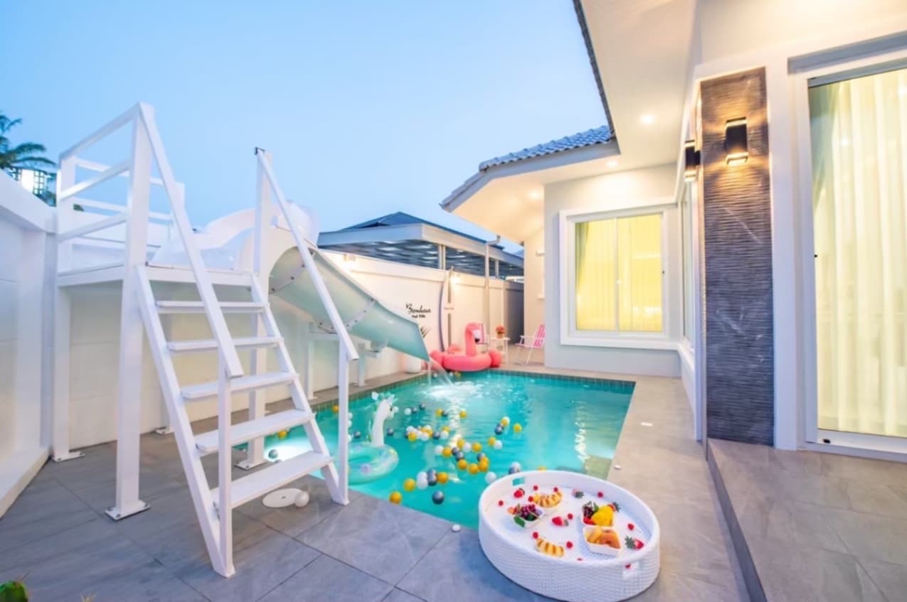 Bonheur pool villa บริเวณภายนอก ชลบุรี, ห้วยใหญ่ รูปที่ 23