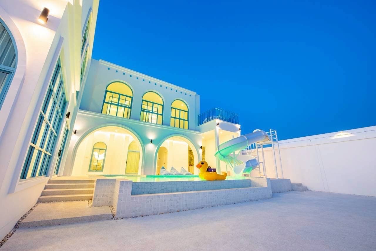 Blue Tierra villa บริเวณภายนอก ชลบุรี, พัทยาเหนือ รูปที่ 14