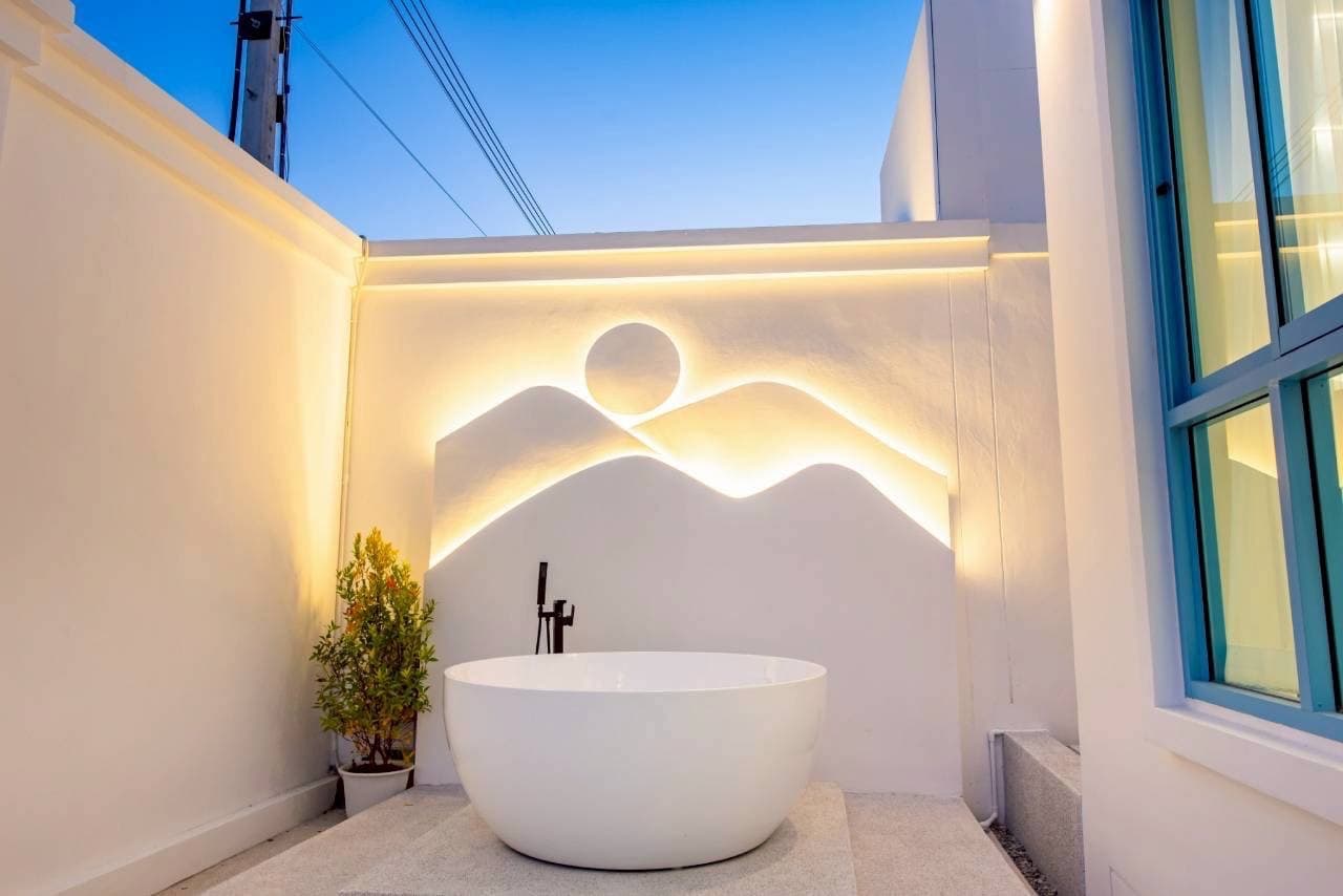 Blue Tierra villa บริเวณภายนอก ชลบุรี, พัทยาเหนือ รูปที่ 13