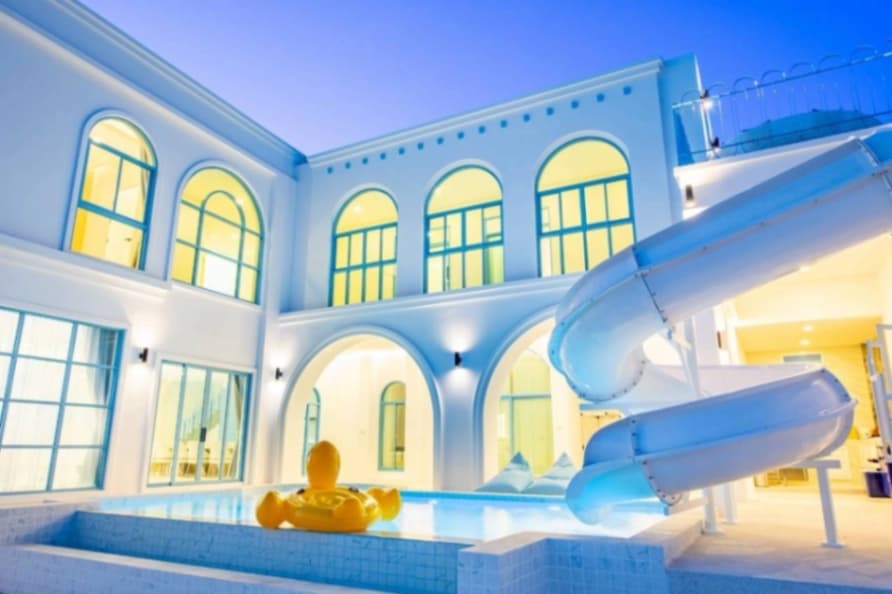 Blue Tierra villa บริเวณภายนอก ชลบุรี, พัทยาเหนือ รูปที่ 9