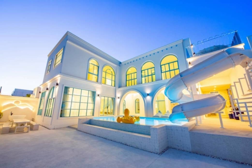 Blue Tierra villa บริเวณภายนอก ชลบุรี, พัทยาเหนือ รูปที่ 3
