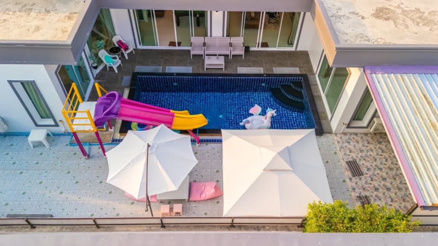 Breezy pool villa บริเวณภายนอก ชลบุรี, จอมเทียน รูปที่ 18
