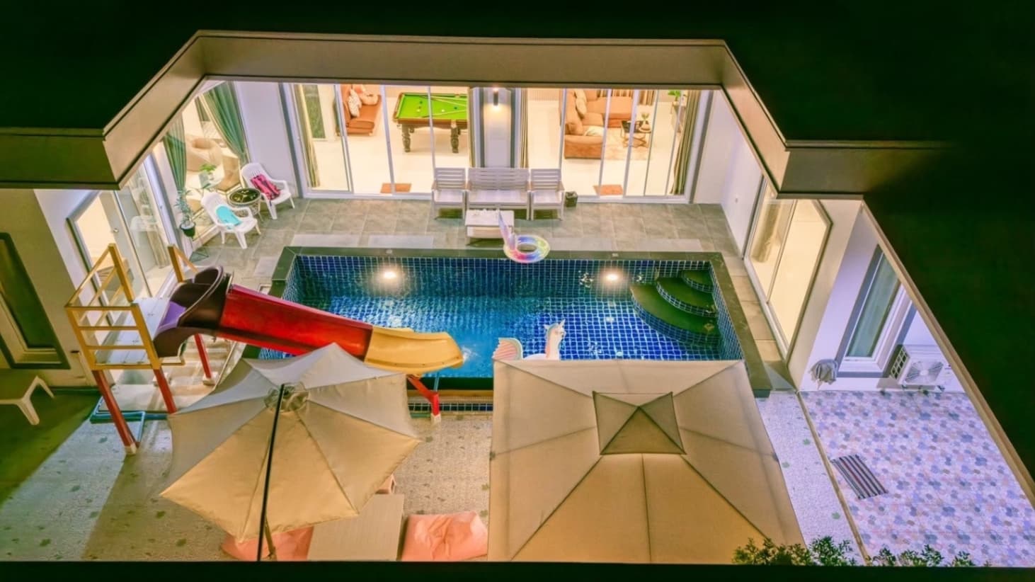 Breezy pool villa บริเวณภายนอก ชลบุรี, จอมเทียน รูปที่ 23