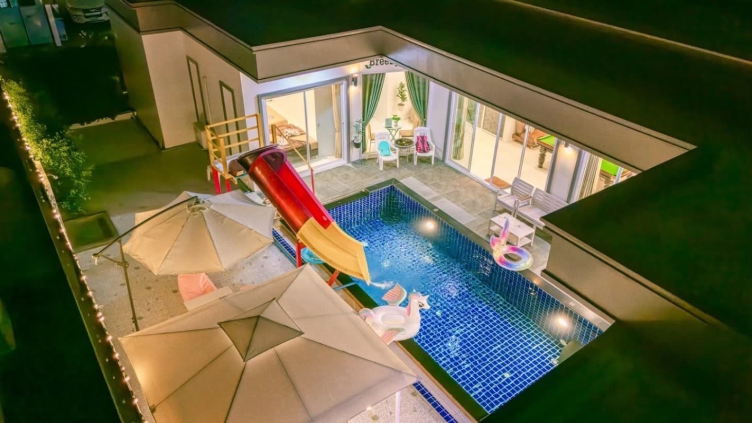 Breezy pool villa บริเวณภายนอก ชลบุรี, จอมเทียน รูปที่ 22