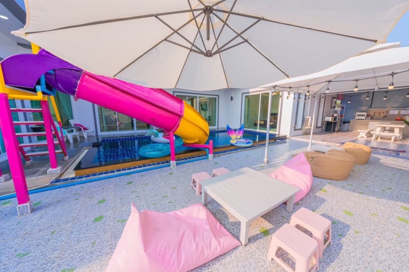 Breezy pool villa บริเวณภายนอก ชลบุรี, จอมเทียน รูปที่ 2