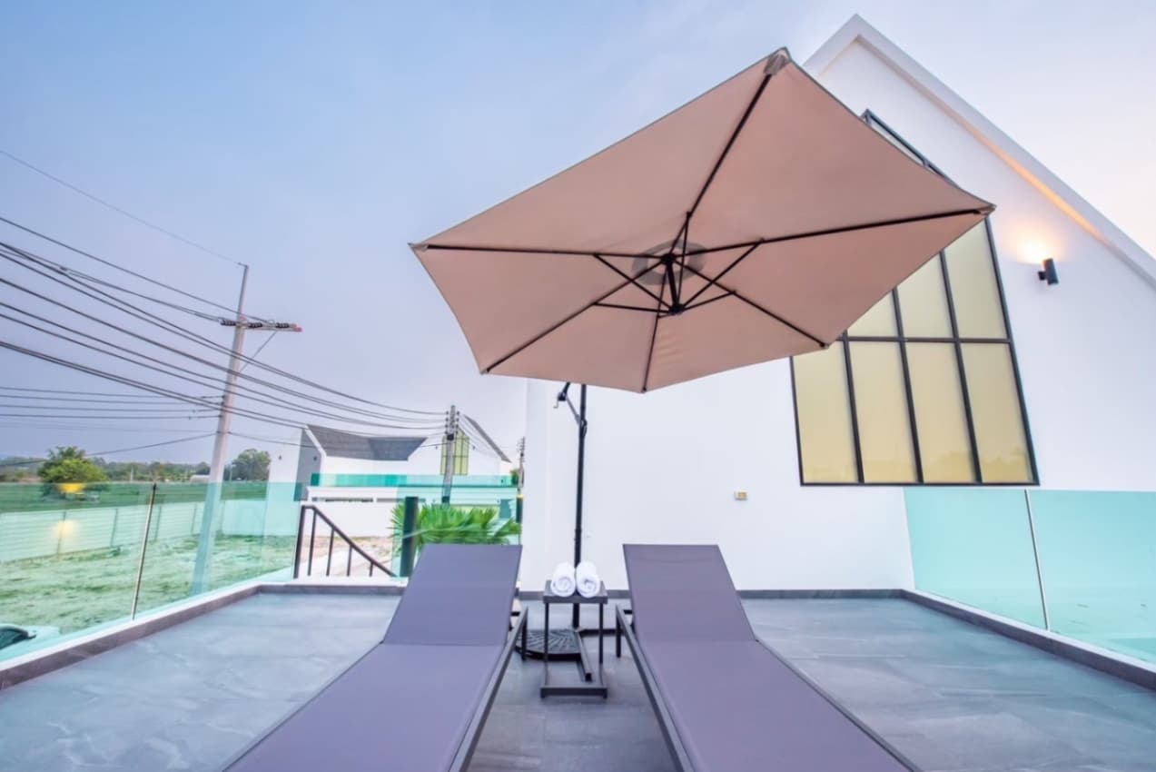 Havenly pool villa บริเวณภายนอก ชลบุรี, ห้วยใหญ่ รูปที่ 18