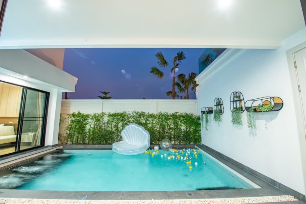 Havenly pool villa บริเวณภายนอก ชลบุรี, ห้วยใหญ่ รูปที่ 23