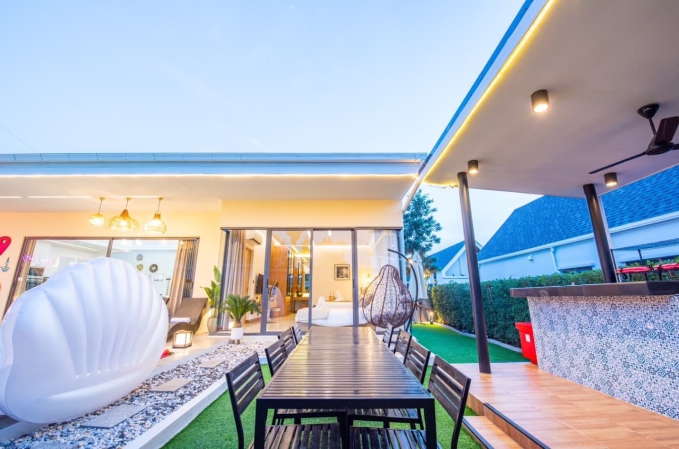 Anya pool villa exterior in Chon Buri, Huay Yai, photo 3