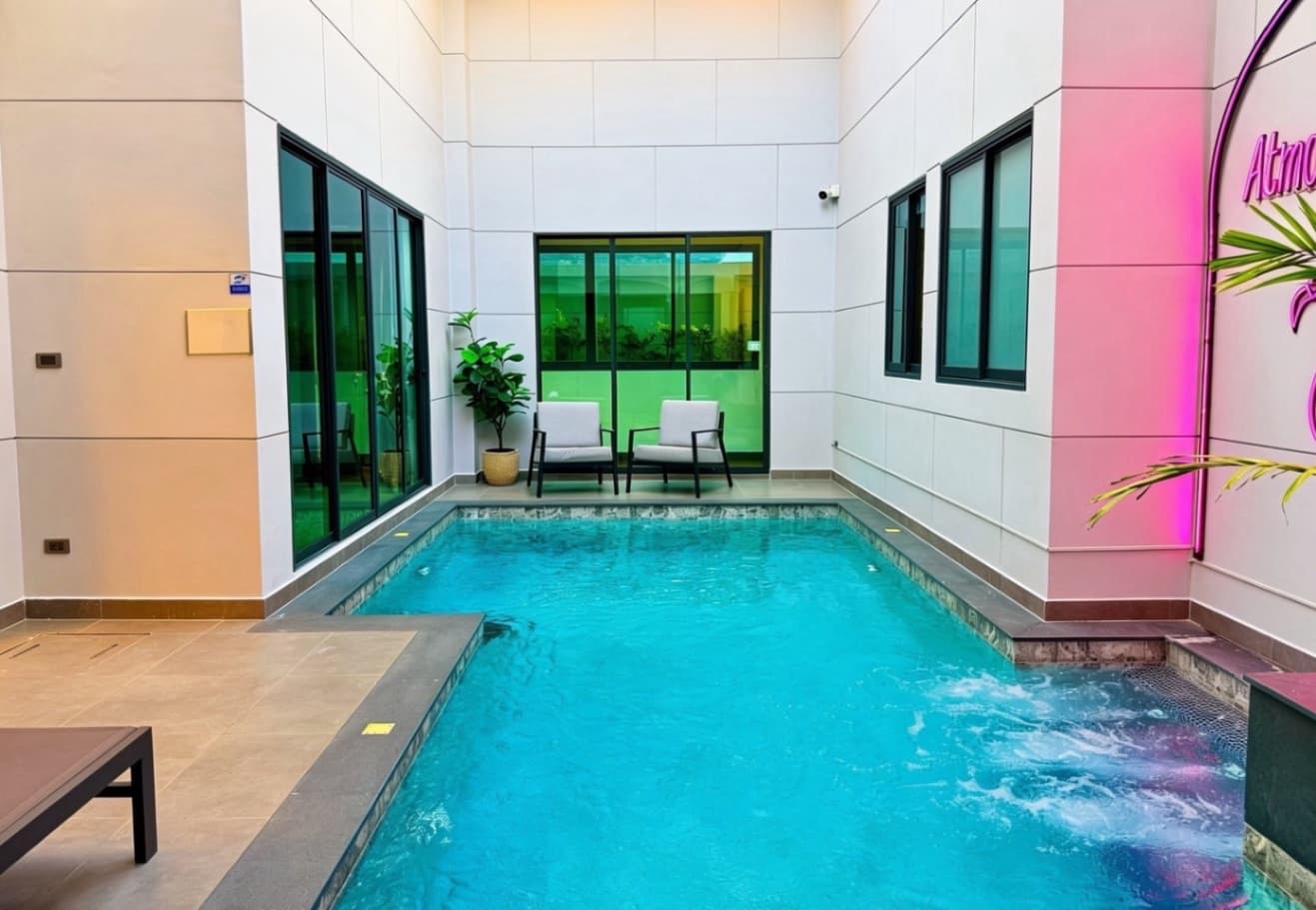 Atoms pool villa บริเวณภายนอก ชลบุรี, ห้วยใหญ่ รูปที่ 5