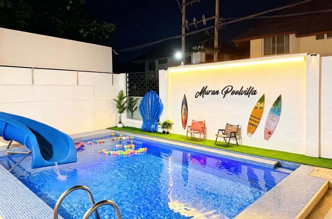 Muran pool villa บริเวณภายนอก ชลบุรี, พัทยากลาง รูปที่ 3
