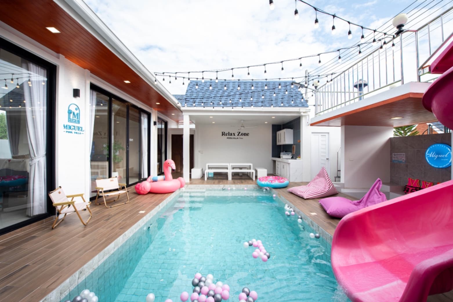 Miguel 1 pool villa exterior in Chon Buri, Jomtien, photo 16