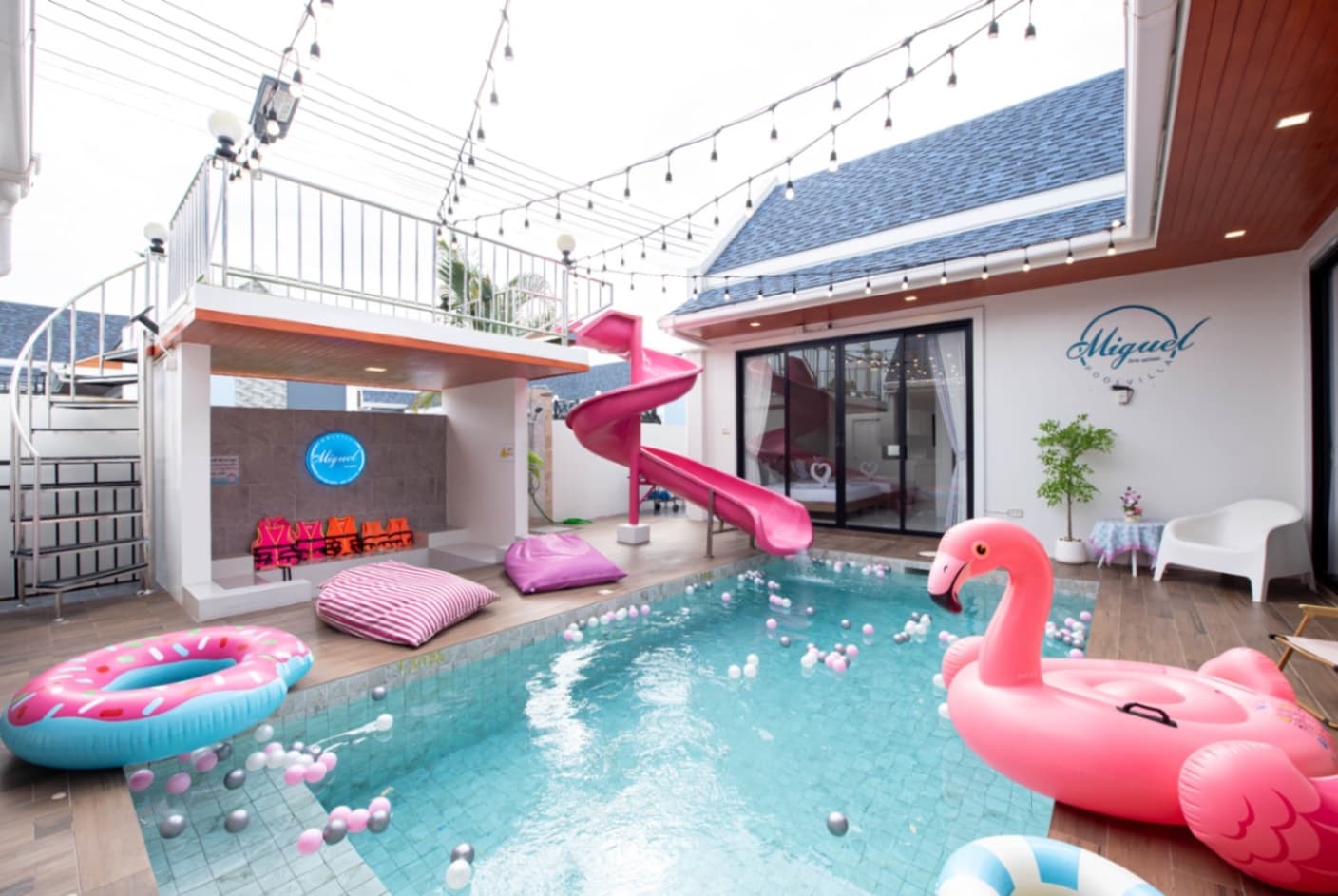Miguel 1 pool villa exterior in Chon Buri, Jomtien, photo 18