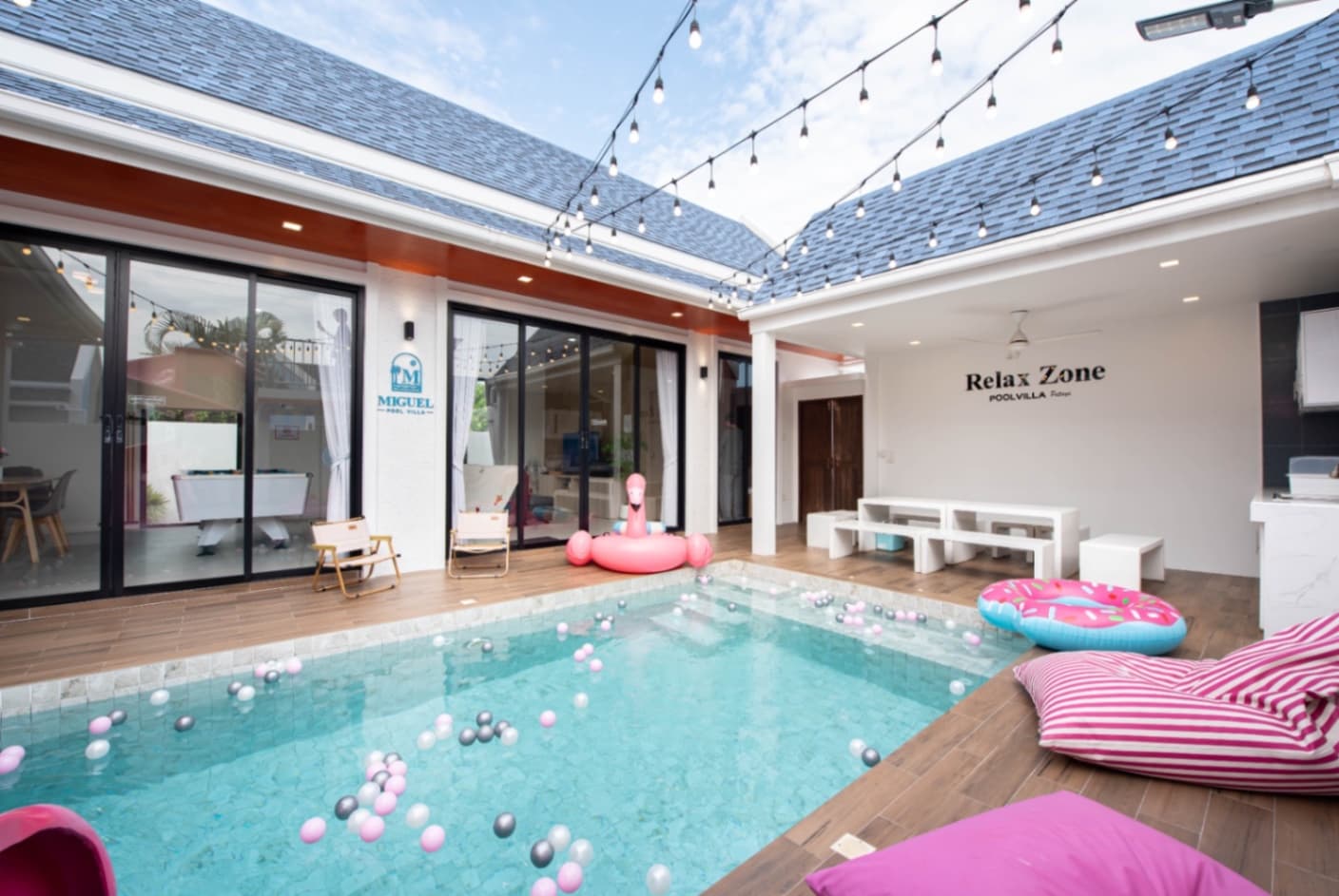 Miguel 1 pool villa exterior in Chon Buri, Jomtien, photo 19