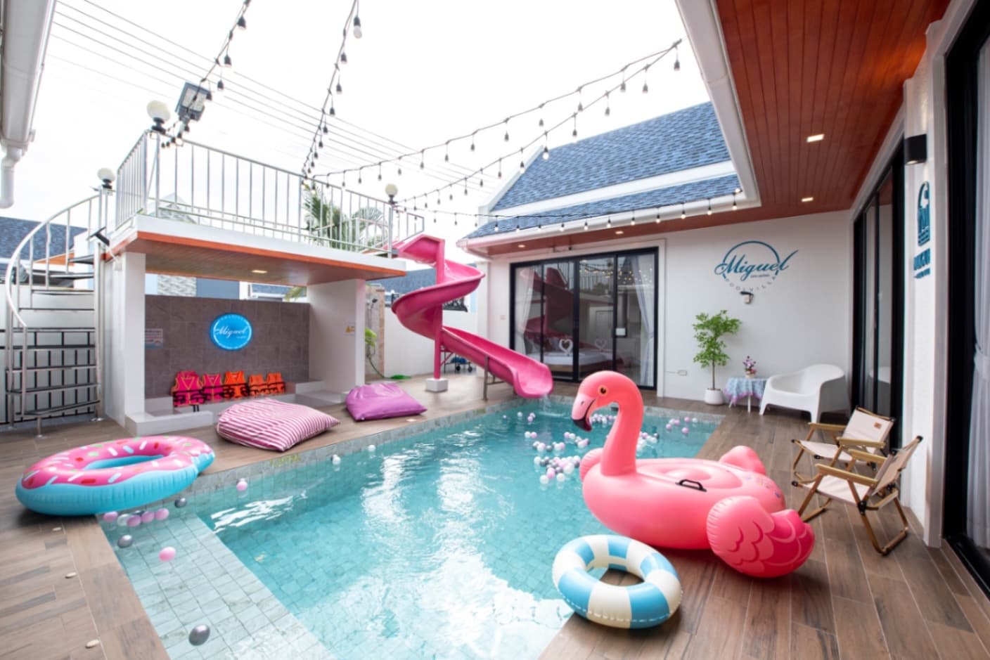 Miguel 1 pool villa exterior in Chon Buri, Jomtien, photo 11