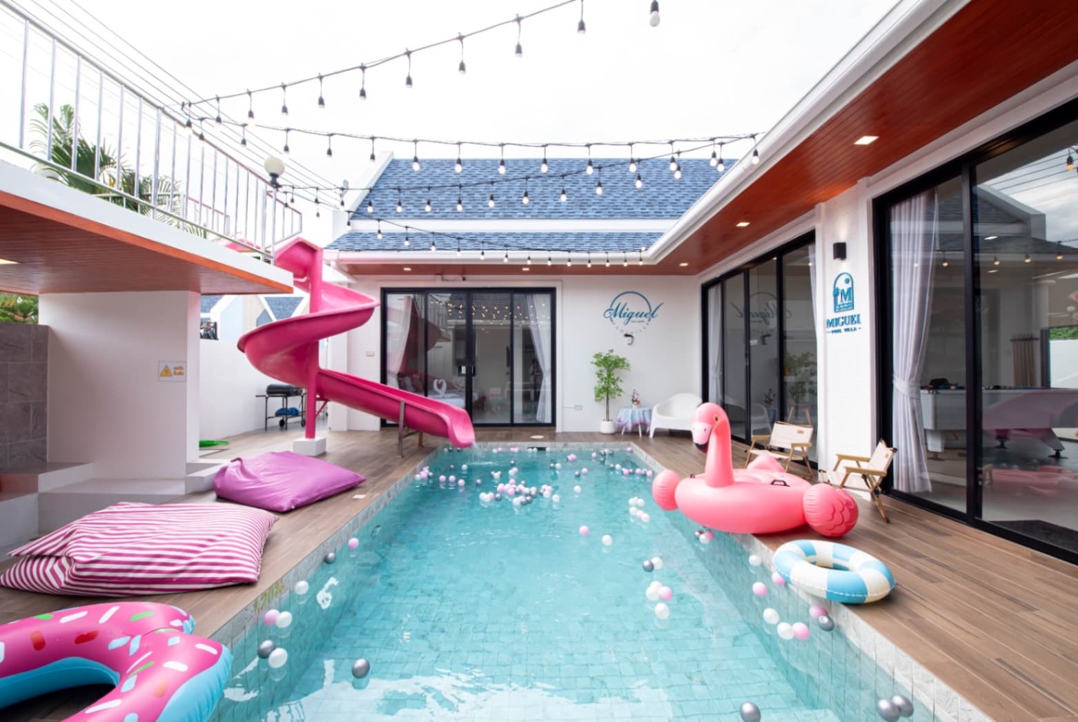 Miguel 1 pool villa exterior in Chon Buri, Jomtien, photo 12