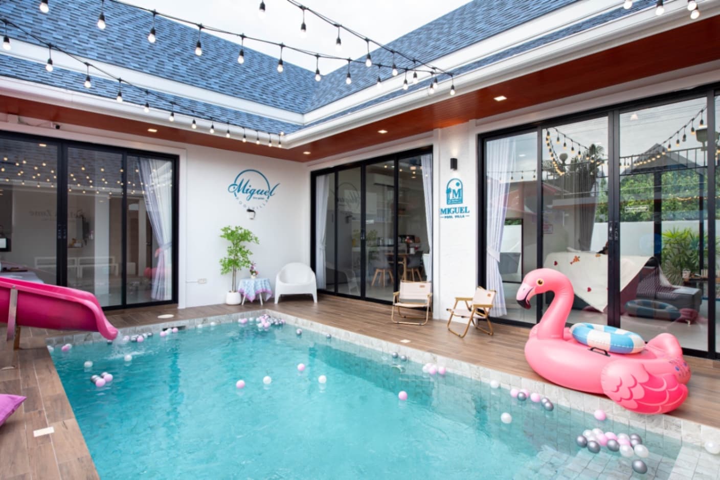 Miguel 1 pool villa exterior in Chon Buri, Jomtien, photo 6