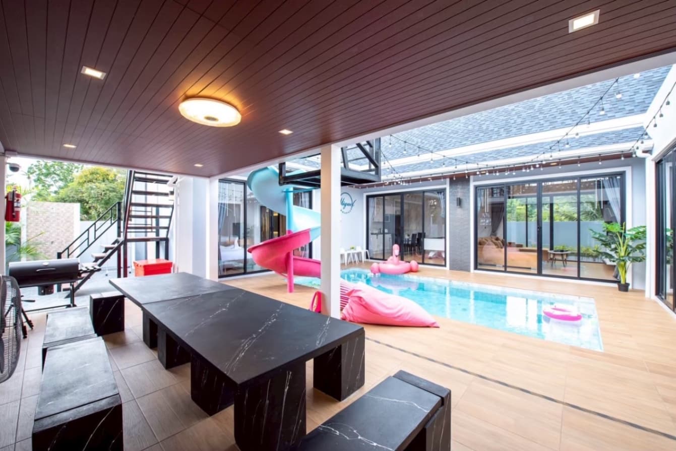 Miguel 2 pool villa exterior in Chon Buri, Jomtien, photo 24