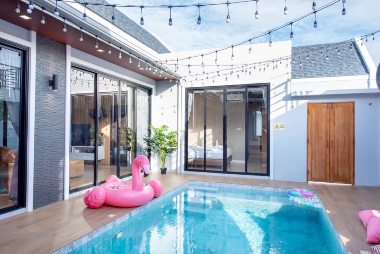 Miguel 2 pool villa exterior in Chon Buri, Jomtien, photo 4