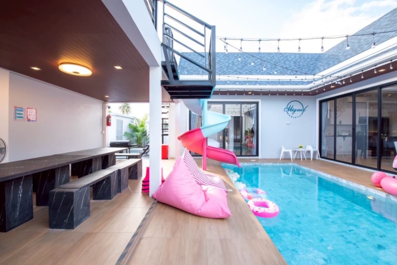 Miguel 2 pool villa exterior in Chon Buri, Jomtien, photo 8