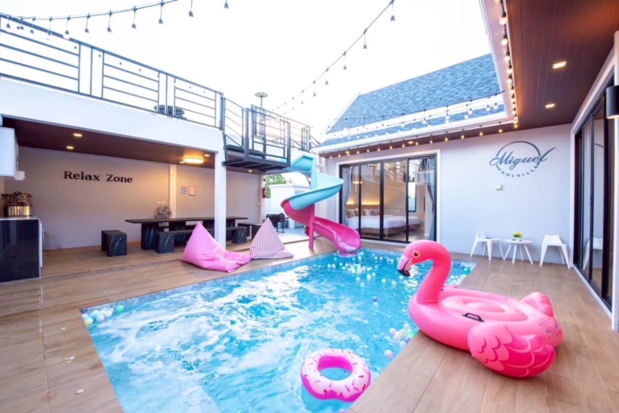 Miguel 2 pool villa exterior in Chon Buri, Jomtien, photo 1