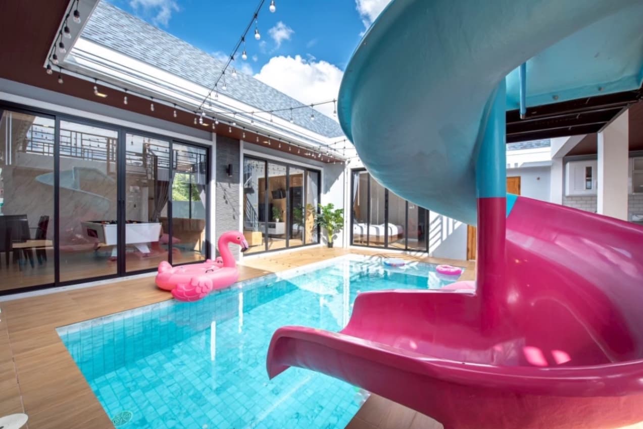 Miguel 2 pool villa exterior in Chon Buri, Jomtien, photo 12