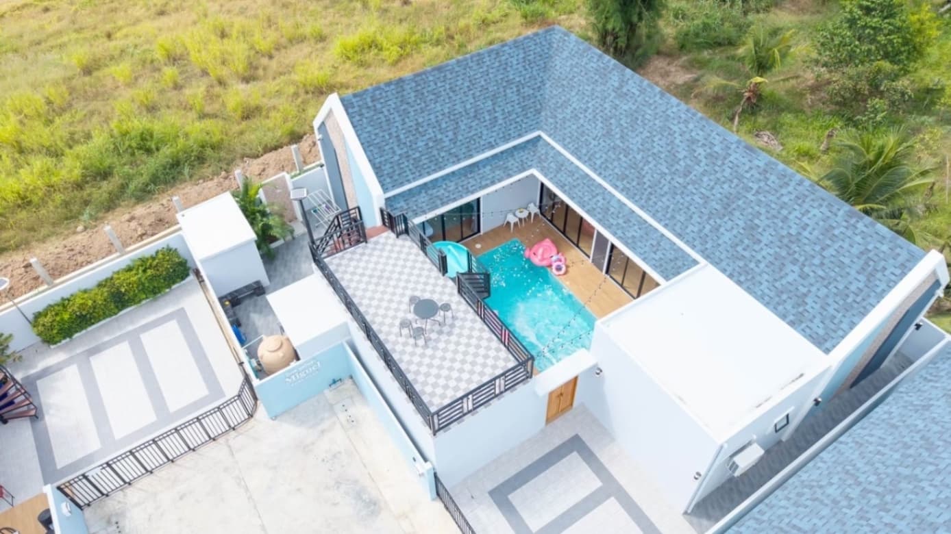 Miguel 2 pool villa exterior in Chon Buri, Jomtien, photo 17