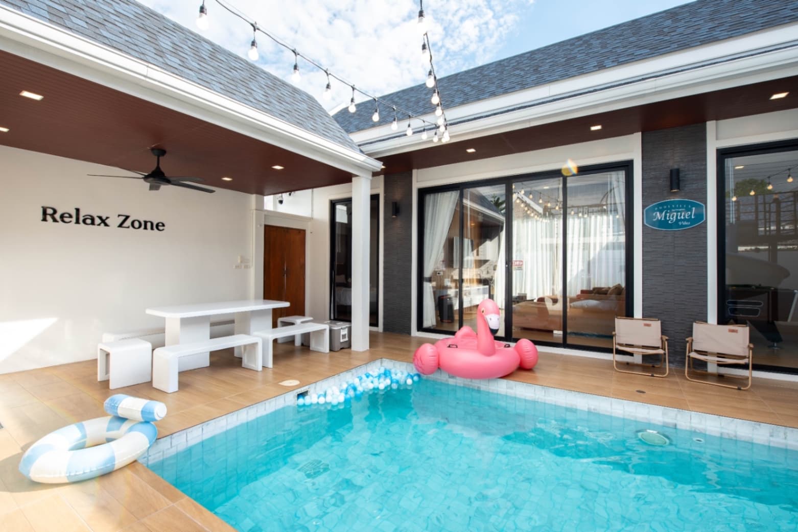 Miguel vibes pool villa exterior in Chon Buri, Jomtien, photo 9