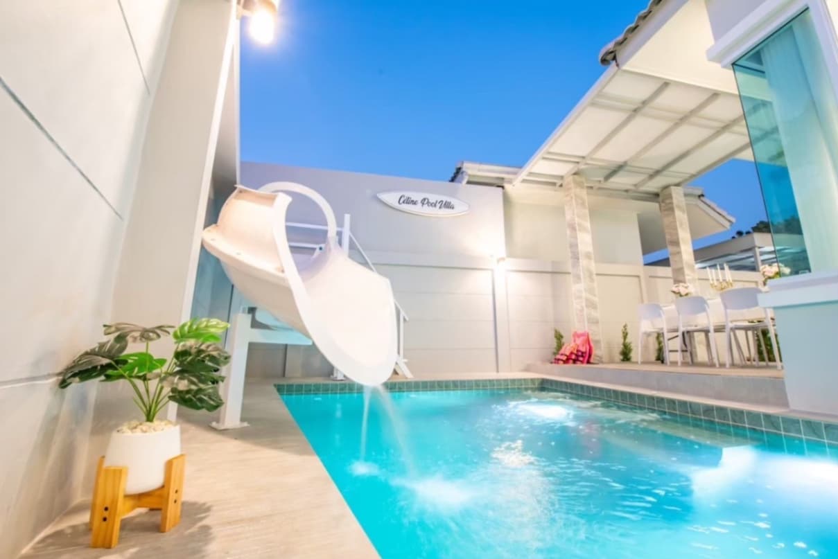 Celine pool villa exterior in Chon Buri, Huay Yai, photo 18