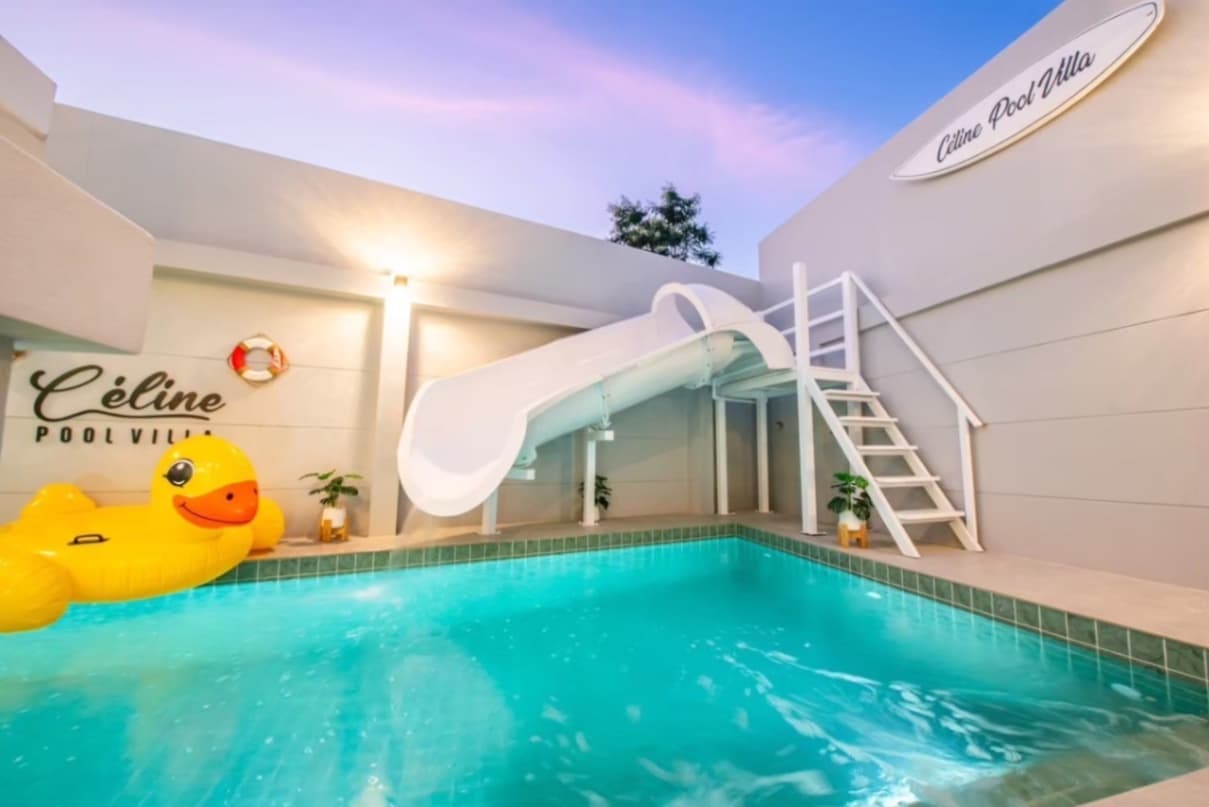 Celine pool villa exterior in Chon Buri, Huay Yai, photo 15