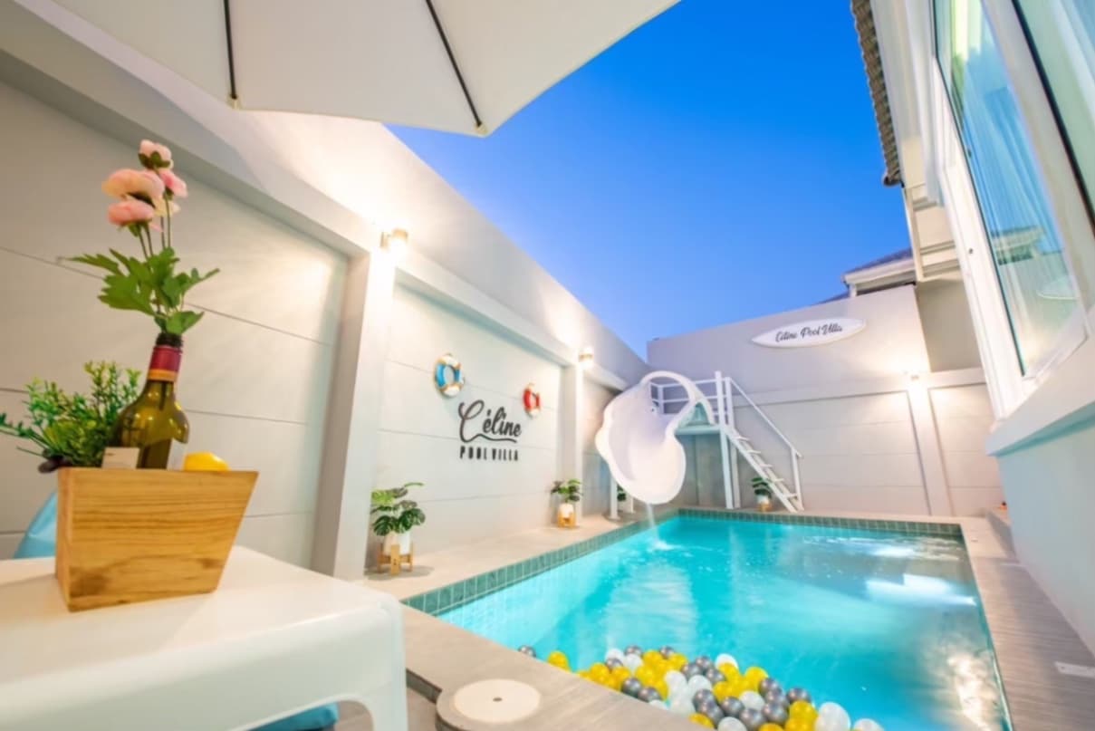 Celine pool villa exterior in Chon Buri, Huay Yai, photo 2