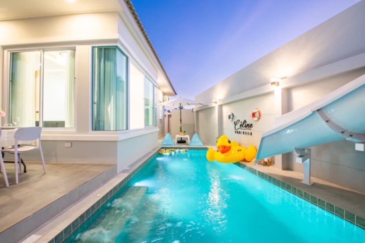 Celine pool villa exterior in Chon Buri, Huay Yai, photo 14