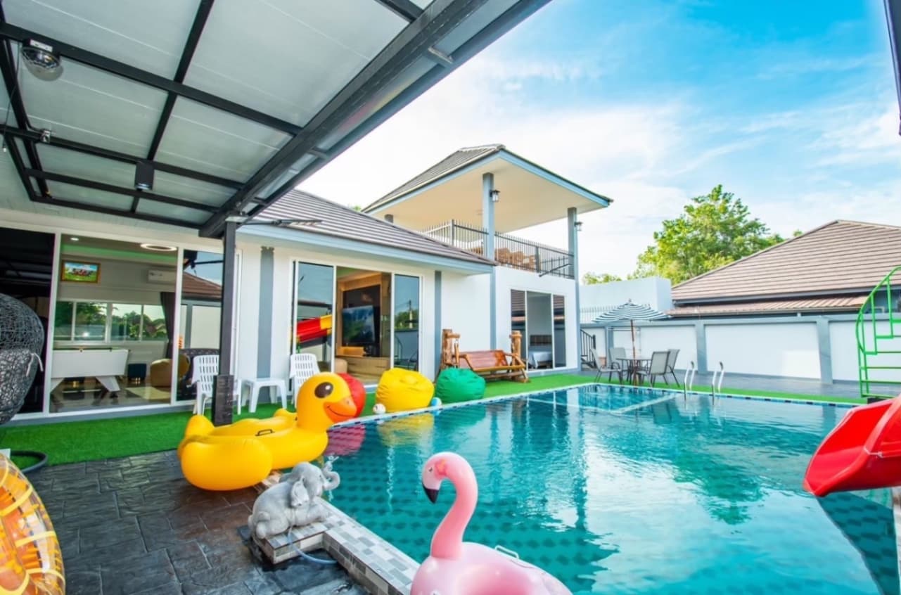 N&N pool villa บริเวณภายนอก ชลบุรี, พัทยากลาง รูปที่ 6