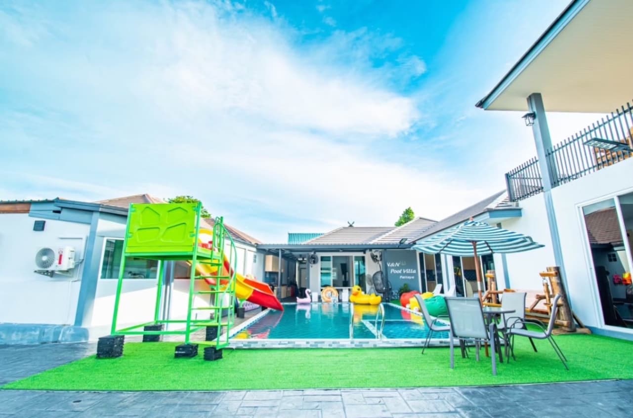 N&N pool villa บริเวณภายนอก ชลบุรี, พัทยากลาง รูปที่ 8