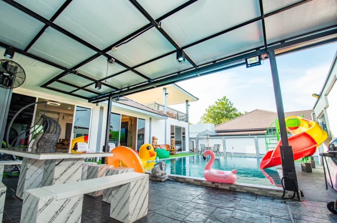 N&N pool villa บริเวณภายนอก ชลบุรี, พัทยากลาง รูปที่ 5