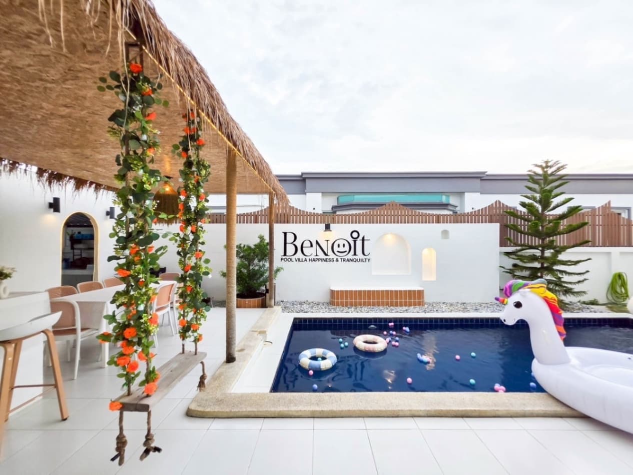 Benoit pool villa บริเวณภายนอก ชลบุรี, สัตหีบ รูปที่ 7