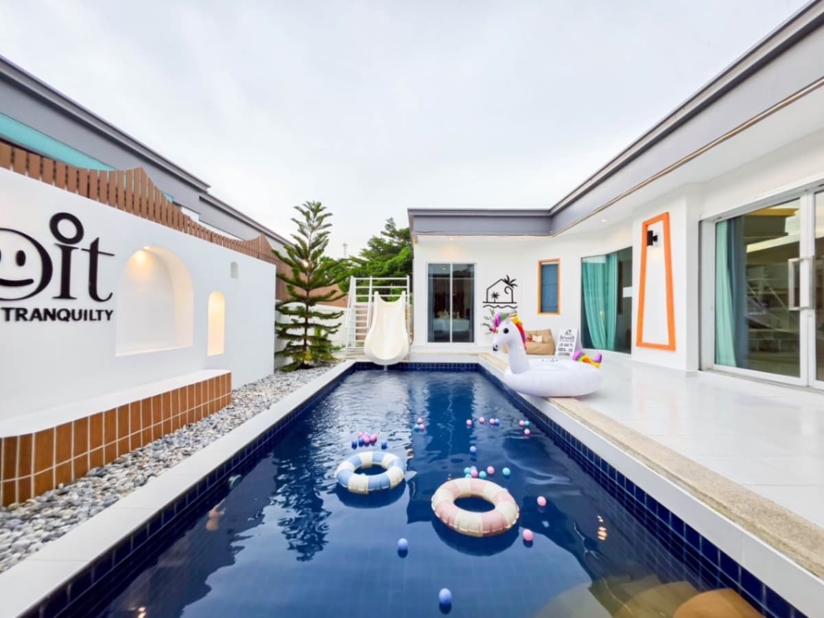 Benoit pool villa บริเวณภายนอก ชลบุรี, สัตหีบ รูปที่ 12