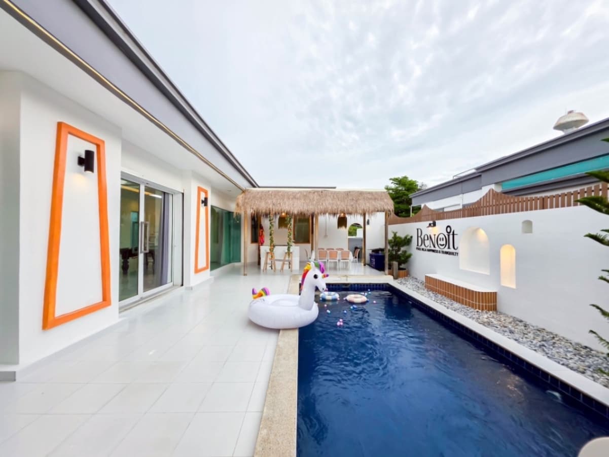 Benoit pool villa บริเวณภายนอก ชลบุรี, สัตหีบ รูปที่ 11