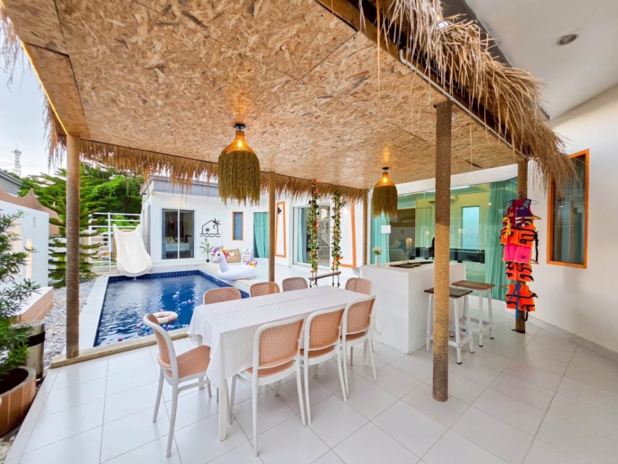 Benoit pool villa บริเวณภายนอก ชลบุรี, สัตหีบ รูปที่ 14