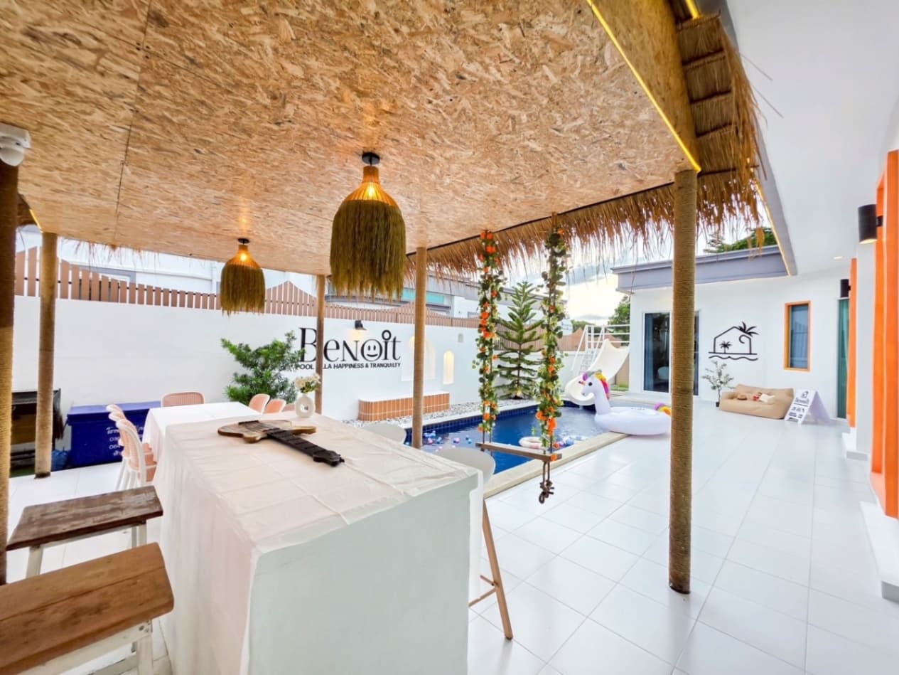Benoit pool villa บริเวณภายนอก ชลบุรี, สัตหีบ รูปที่ 2