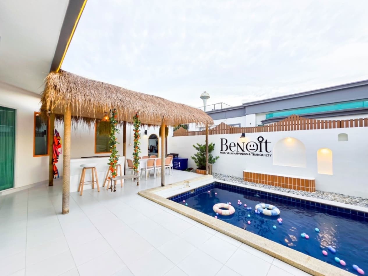 Benoit pool villa บริเวณภายนอก ชลบุรี, สัตหีบ รูปที่ 10