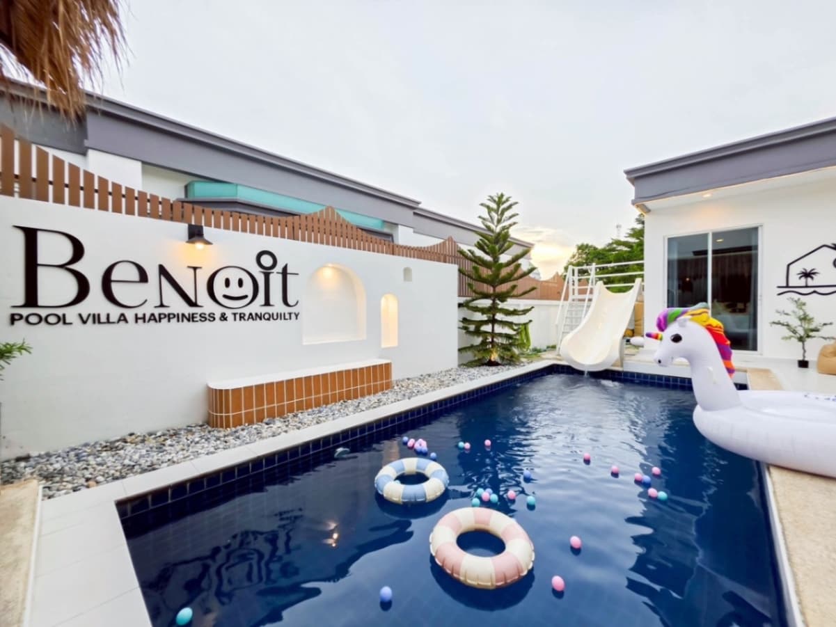 Benoit pool villa บริเวณภายนอก ชลบุรี, สัตหีบ รูปที่ 13