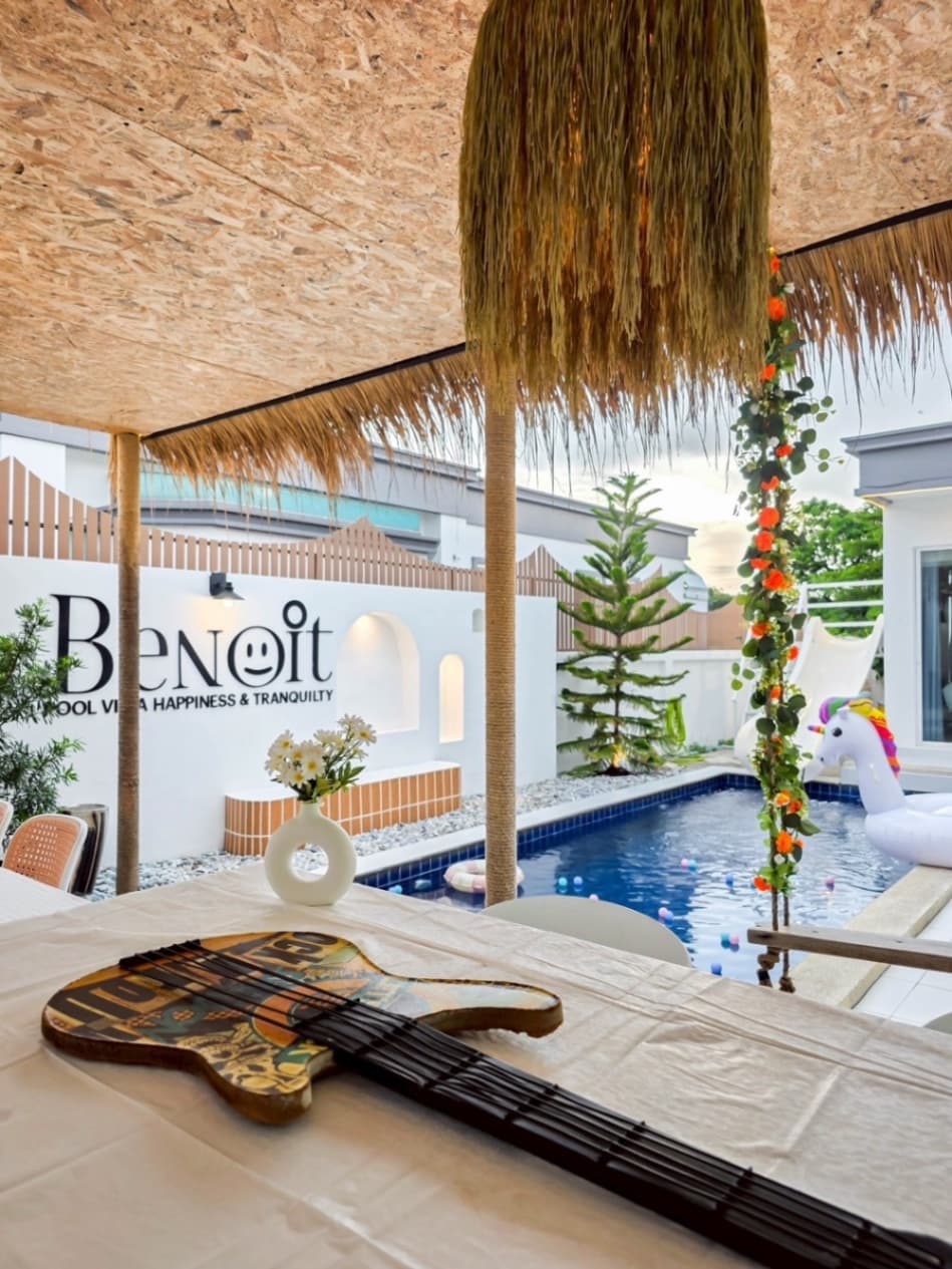 Benoit pool villa บริเวณภายนอก ชลบุรี, สัตหีบ รูปที่ 17
