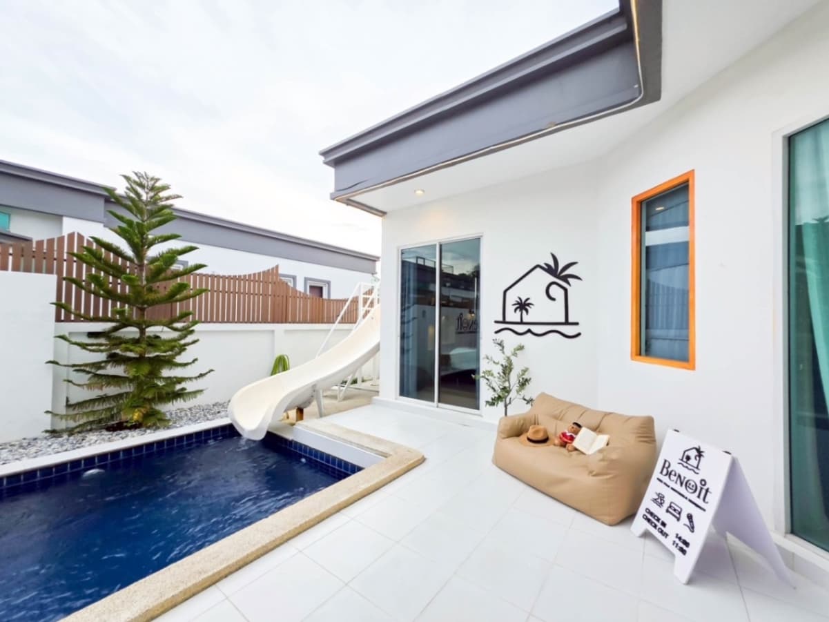 Benoit pool villa บริเวณภายนอก ชลบุรี, สัตหีบ รูปที่ 1